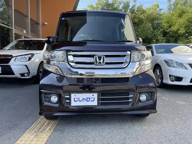 ホンダ Ｎ ＢＯＸ G Lパッケージ 兵庫県 2015(平27)年 6.1万km プレミアムベルベットパープル・パール (株)IDOMが運営する【じしゃロン西宮店】の自社ローン専用車両になります。こちらは現金またはオートローンご利用時の価格です。自社ローンご希望の方は別途その旨お申付け下さい/＊フルセグテレビ/＊純正ナビ/＊片側パワースライドドア/＊ETC/＊バックカメラ