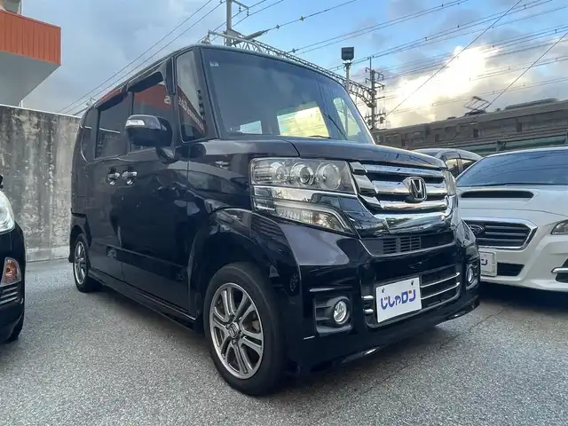 ホンダ Ｎ ＢＯＸ カスタム G Lパッケージ 兵庫県 2015(平27)年 6.1万km プレミアムベルベットパープル・パール (株)IDOMが運営する【じしゃロン西宮店】の自社ローン専用車両になります。こちらは現金またはオートローンご利用時の価格です。自社ローンご希望の方は別途その旨お申付け下さい/＊フルセグテレビ/＊純正ナビ/＊片側パワースライドドア/＊ETC/＊バックカメラ