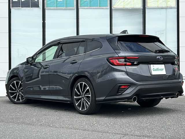 スバル レヴォーグ 1．8STIスポーツ EX 山形県 2022(令4)年 1.7万km マグネタイトグレーメタリック 4WD/ワンオーナー/レーダークルーズコントロール/アイサイトXテクノロジー/衝突被害軽減システム/レーンキープアシスト/横滑り防止装置/STIエアロ/純正ナビ/（Bluetooth/フルセグ)/レザーシート/メモリ付きパワーシート/全席シートヒーター/純正ドライブレコーダー/電動リアゲート/バックカメラ/LEDオートライト/フォグランプ/電動パーキングブレーキ/ステアリングスイッチ/パドルシフト/ビルトインETC/純正アルミホイール/純正フロアマット/電動格納ミラー/ウィンカーミラー/スマートキー/ドアバイザー