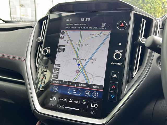 スバル レヴォーグ 1．8STIスポーツ EX 山形県 2022(令4)年 1.7万km マグネタイトグレーメタリック 4WD/ワンオーナー/レーダークルーズコントロール/アイサイトXテクノロジー/衝突被害軽減システム/レーンキープアシスト/横滑り防止装置/STIエアロ/純正ナビ/（Bluetooth/フルセグ)/レザーシート/メモリ付きパワーシート/全席シートヒーター/純正ドライブレコーダー/電動リアゲート/バックカメラ/LEDオートライト/フォグランプ/電動パーキングブレーキ/ステアリングスイッチ/パドルシフト/ビルトインETC/純正アルミホイール/純正フロアマット/電動格納ミラー/ウィンカーミラー/スマートキー/ドアバイザー