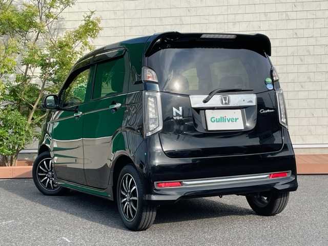 ホンダ Ｎ ＷＧＮ カスタム G SSパッケージ 茨城県 2017(平29)年 8.2万km クリスタルブラックパール 純正ＳＤナビ　/-BT/AM/FM/CD/TV/バックカメラ　/クルーズコントロール　/ＥＴＣ　/シティブレーキアクティブシステム　/アイドリングストップ　/ＬＥＤヘッドライト　/純正フロアマット　/ハーフレザーシート　/カーテンエアバッグ/純正アルミホイール/プッシュスタート/オートライト/スペアキー/パワーウィンドウ