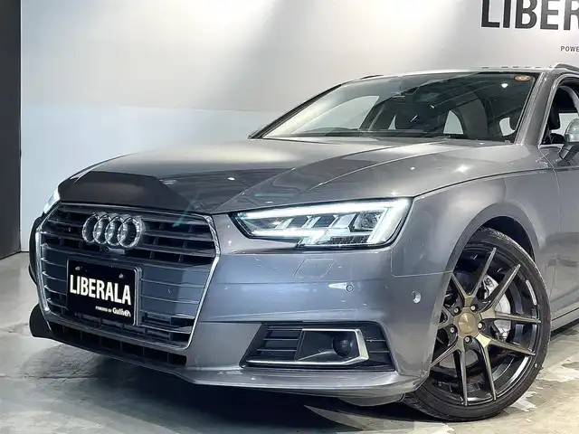 アウディ Ａ４ 2．0 TFSI クワトロ 道央・札幌 2018(平30)年 6万km グレー マトリクスLEDヘッドライトpkg/・マトリクスLEDヘッドライト/・LEDリアコンビネーションライト/・LEDインテリアライティング/・ヘッドライトウォッシャー/ACC/バックカメラ/フロントカメラ/黒革シート/パワーシート（D/N）/シートヒーター（D/N）/社外１９インチAW/メモリナビ/フルセグTV/パワーテールゲート/ドライブレコーダー（フロント）/アドバンストキーシステム/レインセンサー/ハンズフリー（Bluetooth）/ETC