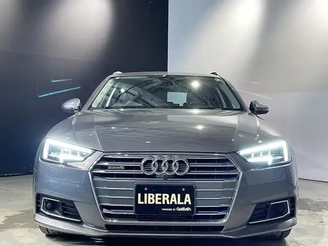 アウディ Ａ４ 2．0 TFSI クワトロ 道央・札幌 2018(平30)年 6万km グレー マトリクスLEDヘッドライトpkg/・マトリクスLEDヘッドライト/・LEDリアコンビネーションライト/・LEDインテリアライティング/・ヘッドライトウォッシャー/ACC/バックカメラ/フロントカメラ/黒革シート/パワーシート（D/N）/シートヒーター（D/N）/社外１９インチAW/メモリナビ/フルセグTV/パワーテールゲート/ドライブレコーダー（フロント）/アドバンストキーシステム/レインセンサー/ハンズフリー（Bluetooth）/ETC