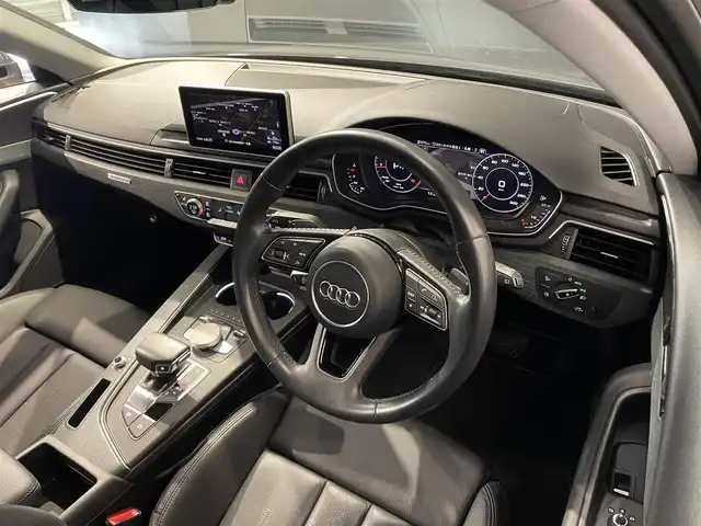 アウディ Ａ４ 2．0 TFSI クワトロ 道央・札幌 2018(平30)年 6万km グレー マトリクスLEDヘッドライトpkg/・マトリクスLEDヘッドライト/・LEDリアコンビネーションライト/・LEDインテリアライティング/・ヘッドライトウォッシャー/ACC/バックカメラ/フロントカメラ/黒革シート/パワーシート（D/N）/シートヒーター（D/N）/社外１９インチAW/メモリナビ/フルセグTV/パワーテールゲート/ドライブレコーダー（フロント）/アドバンストキーシステム/レインセンサー/ハンズフリー（Bluetooth）/ETC