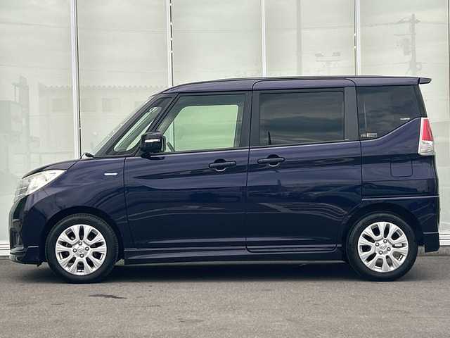 スズキ ソリオ HV MZ 神奈川県 2019(令1)年 4.9万km パープルＭ 純正ナビ/フルセグTV/CD/DVD/Bluetooth/全方位カメラ/追従式クルーズコントロール/両側パワースライドドア/ドラレコ前後/前席シートヒーター/パドルシフト/レーンキープアシスト/アイドリングストップ/オートマチックハイビーム/オートライト/後席サンシェード/純正フロアマット/純正アルミホイール/衝突被害軽減システム