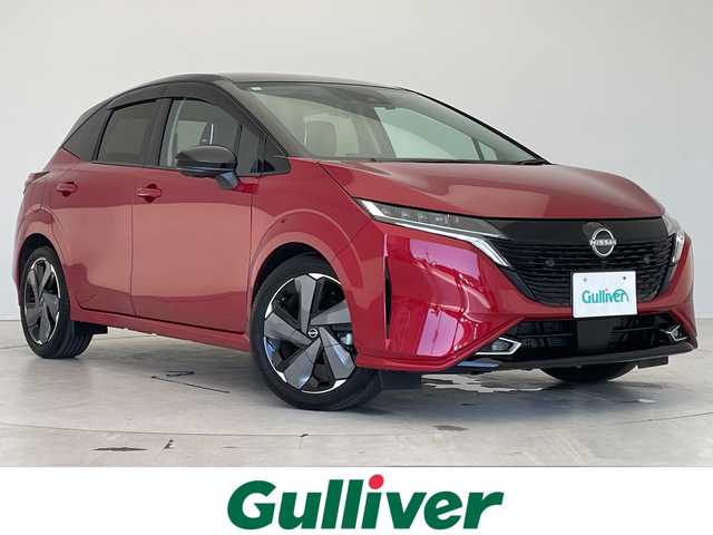 日産 オーラ G レザーエディション 愛知県 2023(令5)年 0.2万km ガーネットレッド/スーパーブラック 2トーン 純正9型ディズプレイオーディオナビ/プロパイロット/プレミアムサウンドBOSE/全方位カメラ/クルーズコントロール/シートヒーター/バックカメラ/コーナーセンサー/ETC2.0/純正アルミホイール/インテリジェントミラー/オートマチックハイビーム/ドライブレコーダー/衝突軽減システム/フルセグ/Bluetooth/ステアリングスイッチ/スマートキー/プッシュスタート