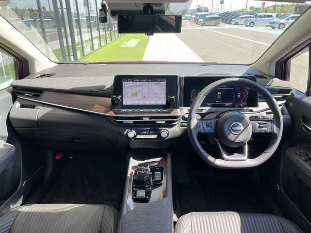 日産 オーラ G レザーエディション 愛知県 2023(令5)年 0.2万km ガーネットレッド/スーパーブラック 2トーン 純正9型ディズプレイオーディオナビ/プロパイロット/プレミアムサウンドBOSE/全方位カメラ/クルーズコントロール/シートヒーター/バックカメラ/コーナーセンサー/ETC2.0/純正アルミホイール/インテリジェントミラー/オートマチックハイビーム/ドライブレコーダー/衝突軽減システム/フルセグ/Bluetooth/ステアリングスイッチ/スマートキー/プッシュスタート