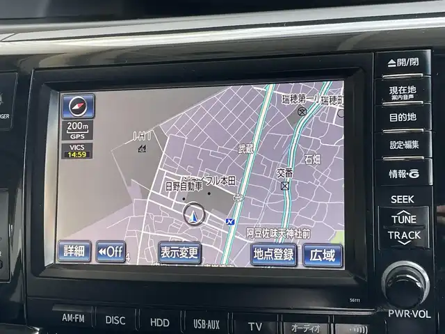 トヨタ エスティマ ハイブリッド アエラス レザーパッケージ 東京都 2013(平25)年 7.6万km ブラック 純正ナビ　/　TV　フルセグ　CD　DVD　Bluetooth/電動格納サードシート　/電動パワーシート　/シートヒーター　/電動リアゲート　/両側電動スライドドア　/ＥＴＣ　/全周囲カメラ　/クルーズコントロールシステム　/純正フロアマット　/純正サイドバイザー/ABS/横滑り防止装置/レーンアシスト/盗難防止装置/オートライト/衝突被害軽減ブレーキ