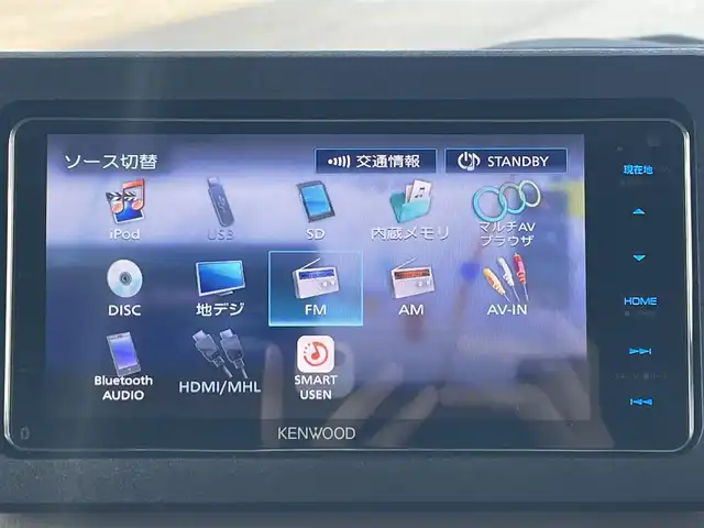 ダイハツ ムーヴ キャンバス セオリー G 愛媛県 2022(令4)年 0.5万km ファイアークォーツレッドM KENWOODナビ　/CD/DVD/フルセグＴＶ/バックカメラ　/両側パワースライドドア　/Ｄ／Ｎ席シートヒーター　/衝突被害軽減装置　/車線逸脱防止装置　/ＬＥＤヘッドライト　/ステアリングスイッチ　/電動パーキングブレーキ　/前後コーナーセンサー/フォグランプ/電格ミラー/純正ホイールキャップ/現状サマー(鉄)(155/65/R14)