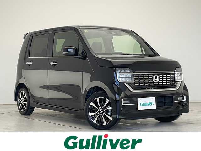 ホンダ Ｎ ＷＧＮ カスタム L ホンダセンシング 愛知県 2020(令2)年 0.7万km クリスタルブラックパール 衝突被害軽減ブレーキ/純正7インチSDナビ　ナビあり/クルーズコントロール/シートヒーター/フルセグTV/CD/Bluetooth/バックカメラ/コーナーセンサー/純正アルミホイール/LEDヘッドライト/オートマチックハイビーム/ETC/ステアリングスイッチ/スマートキー/プッシュスタート
