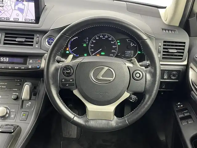 レクサス ＣＴ 200h バージョンC 埼玉県 2015(平27)年 4.5万km ソニッククォーツ メーカーナビ バックカメラ ETC 黒合皮シート シートヒーター メモリシート クルーズコントロール LEDヘッドライト パドルシフト 地デジフルセグTV プッシュスタート スマートキー