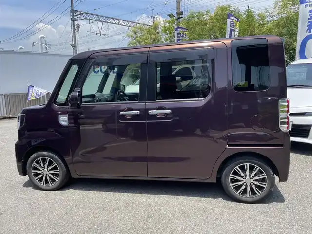 ダイハツ ウェイク G ターボ SA Ⅲ 兵庫県 2018(平30)年 7.9万km プラムブラウンクリスタルマイカ (株)IDOMが運営する【じしゃロン西宮店】の自社ローン専用車両になります。こちらは現金またはオートローンご利用時の価格です。自社ローンご希望の方は別途その旨お申付け下さい/＊ETC/＊アイドリングストップ/＊ドラレコ/＊フルセグ/＊両側パワスラ/＊横滑り防止装置/＊オートライト/＊衝突被害軽減システム