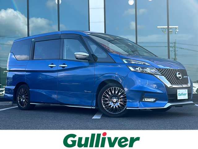 日産 セレナ オーテック スポーツスペック 福岡県 2018(平30)年 5.2万km シャイニングブルー 純正9インチナビ/【CD.DVD.Bluetooth.フルセグTV】/アラウンドビューモニター/プロパイロット/フリップダウンモニター/エマージェンシーブレーキ/ビルトインETC/ドライブレコーダー/ステアリングスイッチ/LEDヘッドライト/オートライト/電子パーキング/オートブレーキホールド/プッシュスタート/スマートキー