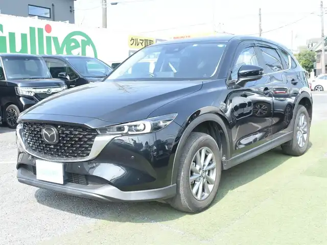マツダ ＣＸ－５ XD スマートエディション 神奈川県 2022(令4)年 2.7万km ジェットブラックマイカ ワンオーナー/12.25インチセンターディスプレイ/TV/360度ビューモニター/AM/FM/USB/AppleCarPlay/AndroidAuto接続/パーキングセンサー/アドバンストキーレスシステム/アドバンストスマートシティーブレキシステム/スマートブレーキサポート/ブラインドスポットモニタリングシステム/オートクルーズシステム/LEDヘッドランプ/保証書/取扱説明書