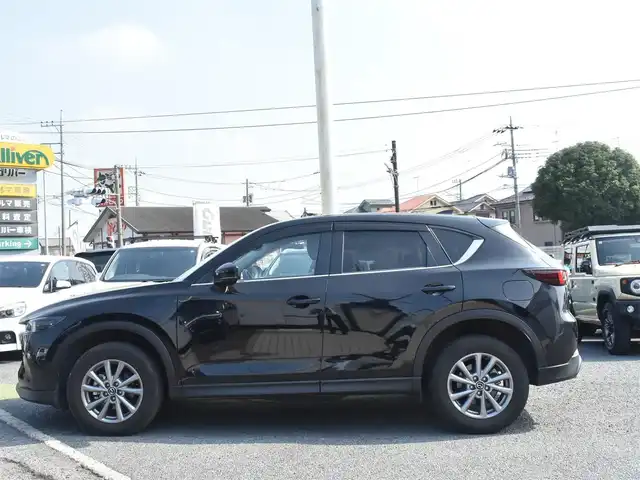 マツダ ＣＸ－５ XD スマートエディション 神奈川県 2022(令4)年 2.7万km ジェットブラックマイカ ワンオーナー/12.25インチセンターディスプレイ/TV/360度ビューモニター/AM/FM/USB/AppleCarPlay/AndroidAuto接続/パーキングセンサー/アドバンストキーレスシステム/アドバンストスマートシティーブレキシステム/スマートブレーキサポート/ブラインドスポットモニタリングシステム/オートクルーズシステム/LEDヘッドランプ/保証書/取扱説明書