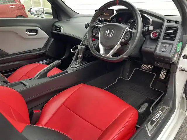 ホンダ Ｓ６６０ α 愛知県 2015(平27)年 3.6万km プレミアムスターホワイトパール スポーツインフォメーションディスプレイ（ナビなし）/Bluetooth/USB/HDMI接続/バックカメラ/ETC/純正フロアマット/純正15（F）16（R）インチアルミホイール/純正LEDヘッドライト/オートライト/スマートキー/プッシュスタート/クルーズコントロール