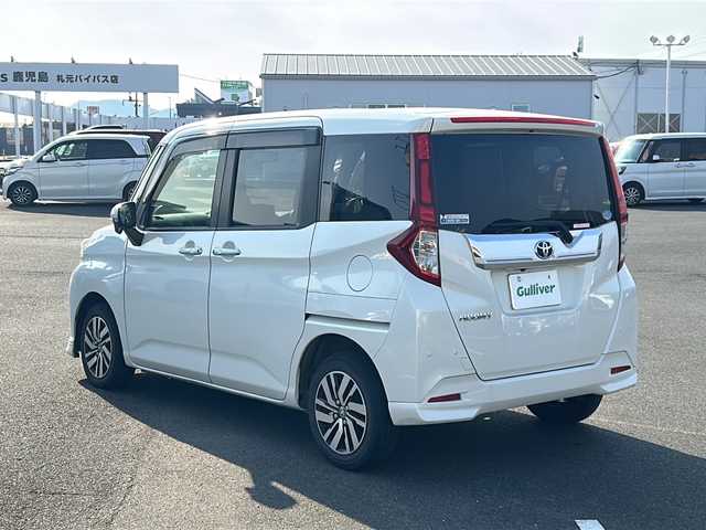 トヨタ ルーミー カスタムG 鹿児島県 2019(令1)年 5万km パールホワイトⅢ ナビ/ETC/バックカメラ/両側パワースライドドア/クルーズコントロール/Bluetooth接続/フルセグTV/プッシュスタート/スマートキー/アイドリングストップ/純正フロアマット/純正14インチアルミホイール/横滑り防止装置/オートライト/コーナーセンサー