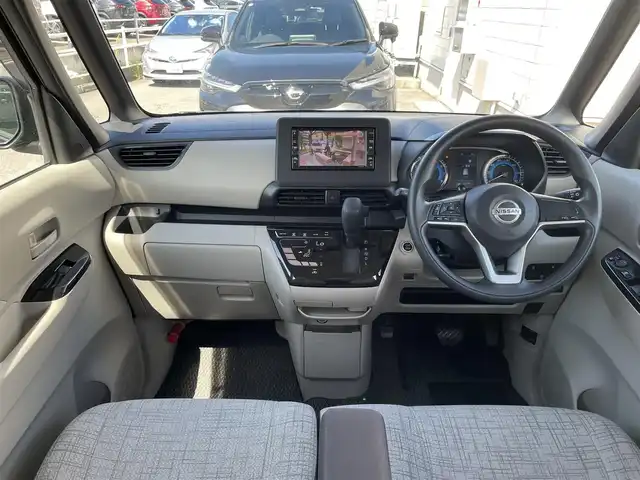 日産 ルークス X 石川県 2020(令2)年 8.3万km アッシュブラウンM 純正メモリーナビ/純正CD/フルセグTV/アラウンドビューモニター/片側パワースライドドア/インテリキー/プッシュスタート/電動ミラー/ベンチシート/エマージェンシーブレーキ/オートライト/オートエアコン