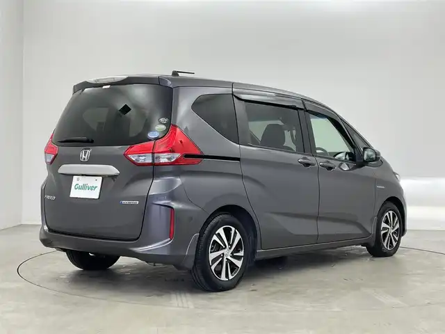 ホンダ フリード ハイブリット EX 埼玉県 2019(平31)年 3.8万km モダンスティールM 純正９インチナビ　バックカメラ　ビルトインＥＴＣ　ドライブレコーダー　ホンダセンシング　アダプティブクルーズコントロール　シートヒーター　ＨＤＭＩ　純正アルミホイール　オートライト　ＬＥＤヘッドライト