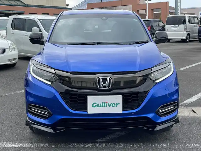 ホンダ ヴェゼル RS ホンダセンシング 長崎県 2020(令2)年 8.3万km プレミアムクリスタルブルークリスタル ワンオーナー/社外SDナビ/CD/DVD/BT/HDMI/フルセグTV/バックカメラ/ハーフレザーシート/前席シートヒーター/ホンダセンシング/レーンキープアシスト/レーダークルーズコントロール/ステアリングスイッチ/パドルシフト/LEDヘッドライト/360度ドライブレコーダー/ビルトインETC