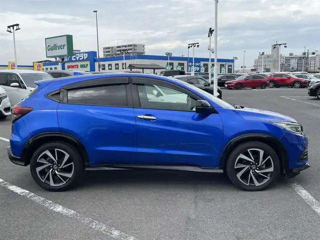 ホンダ ヴェゼル RS ホンダセンシング 長崎県 2020(令2)年 8.3万km プレミアムクリスタルブルークリスタル ワンオーナー/社外SDナビ/CD/DVD/BT/HDMI/フルセグTV/バックカメラ/ハーフレザーシート/前席シートヒーター/ホンダセンシング/レーンキープアシスト/レーダークルーズコントロール/ステアリングスイッチ/パドルシフト/LEDヘッドライト/360度ドライブレコーダー/ビルトインETC
