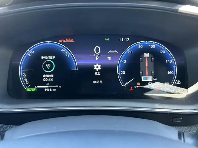 トヨタ カローラツーリング ハイブリッド ダブルバイビー 愛媛県 2022(令4)年 1.5万km アティチュードブラックマイカ 純正8インチディスプレイオーディオ/・Bluetooth/フルセグTV　/バックカメラ　/ビルトインETC/ハーフレザー/トヨタセーフティセンス/衝突軽減ブレーキ　/コーナーセンサー　/レーンキープ/オートライト/オートマチックハイビーム/BSM/PKSB　/RCTA/LEDヘッドライト　/純正17インチAW/スペアキー