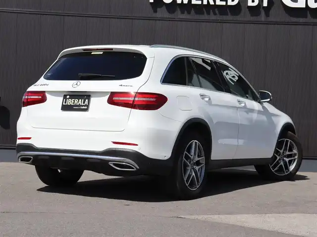 メルセデス・ベンツ ＧＬＣ２２０ d 4マチックスポーツ 長野県 2018(平30)年 5.2万km ポーラホワイト レーダーセーフティＰＫＧ　/アルカンターラレザー　/純正ナビＴＶ　/３６０°/ヘッドアップＤ　/ＡＣＣ　/衝突軽減Ｂ　/ＬＫＡ　/ＢＳＭ　/パーキングアシスト　/パワーシート／全席ヒーター　/パワーバックドア　/純正１９ＡＷ