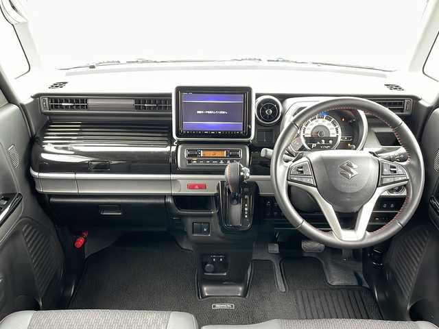スズキ スペーシア カスタム HYBRID XS ターボ 山口県 2020(令2)年 4.2万km ピュアホワイトP 純正SDナビ　【CN-R2856】/フルセグTV/Bluetooth接続/バックカメラ/クルーズコントロール追従走行有り/ビルトインETC/前後ドライブレコーダー/両側パワースライドドア/デュアルセンサーブレーキ/LEDライト/シートヒーター/アイドリングストップ/レーンアシスト/純正15インチAW