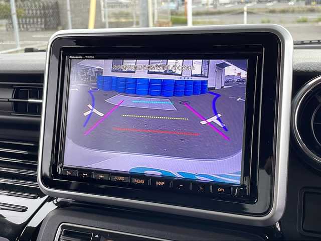 スズキ スペーシア カスタム HYBRID XS ターボ 山口県 2020(令2)年 4.2万km ピュアホワイトP 純正SDナビ　【CN-R2856】/フルセグTV/Bluetooth接続/バックカメラ/クルーズコントロール追従走行有り/ビルトインETC/前後ドライブレコーダー/両側パワースライドドア/デュアルセンサーブレーキ/LEDライト/シートヒーター/アイドリングストップ/レーンアシスト/純正15インチAW