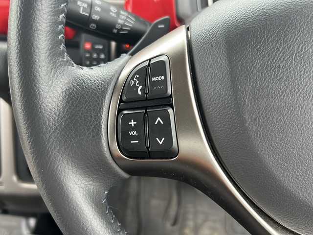 スズキ ハスラー Jスタイル Ⅲ ターボ 新潟県 2018(平30)年 2.5万km フェニックスレッドパール/スチールシルバー2トーン ワンオーナー/４WD/DN席シートヒーター/クルーズコントロール/前後ドライブレコーダー/全方位カメラ/フルセグテレビ/純正フロアマット/横滑り防止システム/レーンキープアシスト/衝突軽減システム/プッシュスタート/ETC