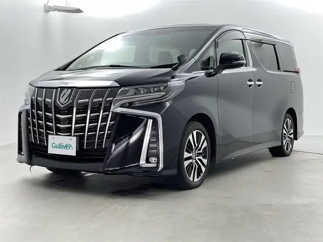 トヨタ アルファード S Cパッケージ 福井県 2021(令3)年 3.4万km ブラック サンルーフ/3眼LEDヘッドライト/純正メーカーナビ/CD/DVDデッキ/バックモニター/両側パワースライドドア/パワーバックドア/デジタルインナーミラー/ドライブレコーダー/ビルトインETC/シートヒーター/ベンチレーションシート/ステアリングヒーター/トヨタセーフティセンス/プリクラッシュセーフティ/レーントレーシングアシスト/レーダークルーズコントロール/ブラインドスポットモニター/クリアランスソナー