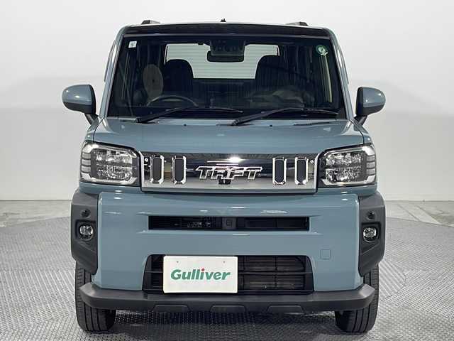 ダイハツ タフト G 広島県 2021(令3)年 5万km レイクブルーメタリック 禁煙車/純正オプションナビ/バックカメラ/ガラスルーフ/シートヒーター(運転席/助手席)/ホールド機能付電動パーキングブレーキ/ＥＴＣ/コーナーセンサー/オートマチックハイビーム/衝突被害軽減システム/フォグランプ/ＬＥＤヘッドライト/ＰＷＲモード/エアバッグ(運転席/助手席/サイド/カーテン)/純正15インチアルミホイール
