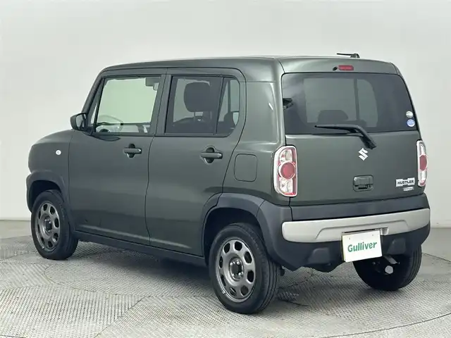 スズキ ハスラー G 道央・札幌 2018(平30)年 3.8万km クールカーキPM ・4WD/・衝突被害軽減ブレーキ/・社外ナビ/・フルセグ/BT/CD/DVD/・バックカメラ/・ETC/・シートヒーター/・アイドリングストップ/・ダウンヒルアシスト/・ミラーヒーター/・電格ミラー/・プッシュスタート/・スマートキー