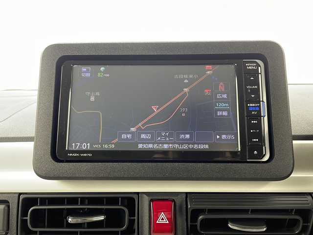 ダイハツ ムーヴ キャンバス ストライプス G 愛知県 2025(令7)年 0.1千km シャイニングホワイトパール/サンドベージュメタリック /禁煙車//R7.1登録//純正ナビ(NMZK-W67D)//パノラマモニター//バックカメラ//スマートアシスト//衝突回避支援ブレーキ//衝突警報機能//前後方誤発進抑制//車線逸脱抑制//車線逸脱警報//路側逸脱警報//ふらつき警報//先行車発進お知らせ//標識認識機能//ブラインドスポットモニター//アダプティブドライビングビーム//フルLEDヘッドライト//オートライト//LEDフォグランプ//360°スーパーUV&IRカットガラス//パイピング付ファブリックシート//前席シートヒーター//コンフォートベンチシート//左右分割ロングスライドリヤシート//シートバックユーティリティフック(運転席・助手席)//シートバックポケット(助手席)//回転式ショッピングフック//インパネセンタートレイ//ホッとカップホルダー(前席)//置きラクボックス(後席)//チケットホルダー&バニティミラー付サンバイザー//ストライプス専用TFTカラーマルチインフォメーションディスプレイ//プッシュスタート//オートリトラミラー//電子パーキングブレーキ//ブレーキホールド//スペアキー