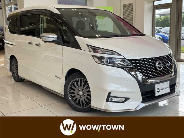 日産 セレナ オーテック スポーツスペック 埼玉県 2018(平30)年 5.7万km ブリリアントホワイトパール エマージェンシーブレーキ　/プロパイロット　/純正フリップダウンモニター　/純正9インチメモリナビ/　　CD/DVD/BT/フルセグ　/アラウンドビューモニター　/両側パワースライドドア　/LEDオートライト　/純正17インチアルミホイール/電子パーキング/インテリミラー/ステアリングスイッチ　/純正ETC