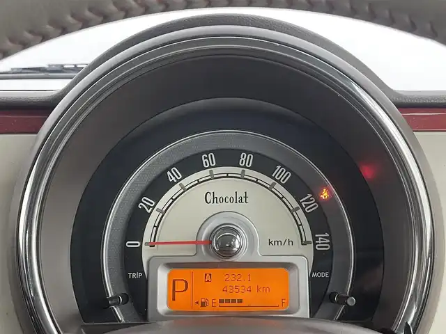 スズキ ラパン ショコラ X 埼玉県 2013(平25)年 4.4万km カシスピンクパールメタリック 純正ナビ/ ワンセグTV　Bluetooth iPod/バックカメラ/レザーシート/オートライト/ETC/プッシュスタート/スマートキー/純正フロアマット/電動格納ミラー/純正アルミホイール