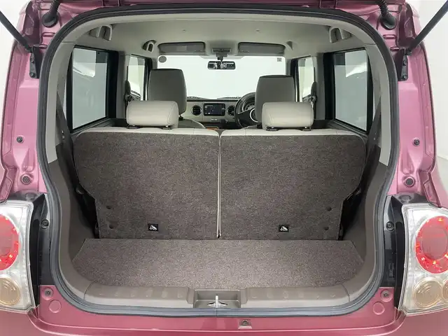 スズキ ラパン ショコラ X 埼玉県 2013(平25)年 4.4万km カシスピンクパールメタリック 純正ナビ/ ワンセグTV　Bluetooth iPod/バックカメラ/レザーシート/オートライト/ETC/プッシュスタート/スマートキー/純正フロアマット/電動格納ミラー/純正アルミホイール