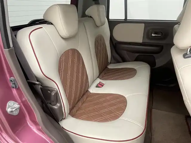 スズキ ラパン ショコラ X 埼玉県 2013(平25)年 4.4万km カシスピンクパールメタリック 純正ナビ/ ワンセグTV　Bluetooth iPod/バックカメラ/レザーシート/オートライト/ETC/プッシュスタート/スマートキー/純正フロアマット/電動格納ミラー/純正アルミホイール