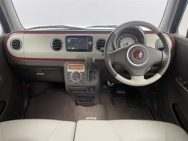 スズキ ラパン ショコラ X 埼玉県 2013(平25)年 4.4万km カシスピンクパールメタリック 純正ナビ/ ワンセグTV　Bluetooth iPod/バックカメラ/レザーシート/オートライト/ETC/プッシュスタート/スマートキー/純正フロアマット/電動格納ミラー/純正アルミホイール