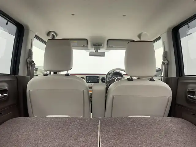 スズキ ラパン ショコラ X 埼玉県 2013(平25)年 4.4万km カシスピンクパールメタリック 純正ナビ/ ワンセグTV　Bluetooth iPod/バックカメラ/レザーシート/オートライト/ETC/プッシュスタート/スマートキー/純正フロアマット/電動格納ミラー/純正アルミホイール