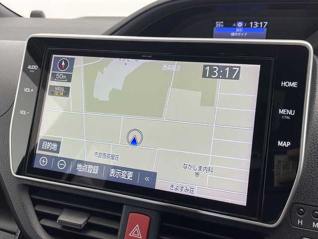 トヨタ ノア Si ダブルバイビー 愛知県 2018(平30)年 4.8万km ブラック 衝突被害軽減ブレーキ/純正10.4インチSDナビ（あり）/フリップダウンモニター/両側パワースライドドア/クルーズコントロール/フルセグTV/CD DVD/Bluetooth/バックカメラ/純正アルミホイール/LEDヘッドライト/リアオートエアコン/オートマチックハイビーム/ETC2.0/ステアリングスイッチ/スマートキー/プッシュスタート