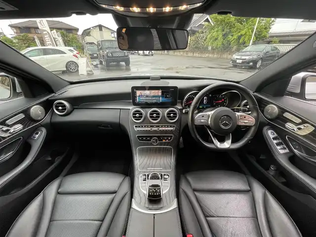 メルセデス・ベンツ Ｃ２００ 4マチック AVG AMGライン 栃木県 2019(平31)年 6万km イリジウムシルバー レーダーセーフティ /ナビ/フルセグTV/バックカメラ/ETC/ARTICOレザー/パワーシート /シートヒーター /マルチビームLEDライト/オートライト/パークトロニック /ブレーキアシスト/レーンチェンジアシスト/ブラインドスポットアシスト/アンビエントライト /エアサスペンション