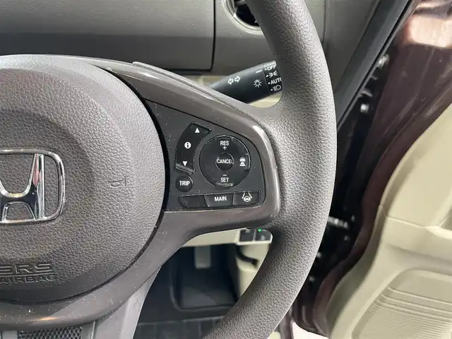 ホンダ Ｎ ＢＯＸ G ホンダセンシング 鹿児島県 2019(令1)年 2.8万km プレミアムアガットブラウンP ワンオーナー/禁煙車/バックカメラ/ビルトインETC/前方ドラレコ/KENWOODナビ/（ワンセグ/CD・DVD/AM・FM/iPod/AUX）/ホンダセンシング/・衝突被害軽減ブレーキ/・前後誤発進抑制機能/・路外逸脱抑制機能/・先行車発進お知らせ機能/・標識認識機能/・アダクティブクルーズコントロール/・レーンキープアシストシステム/・オートハイビーム/社外フロアマット/純正ドアバイザー/オートライト/ステアリングリモコン/ECON/電格ミラー/プッシュスタート/スマートキー/スペアキー