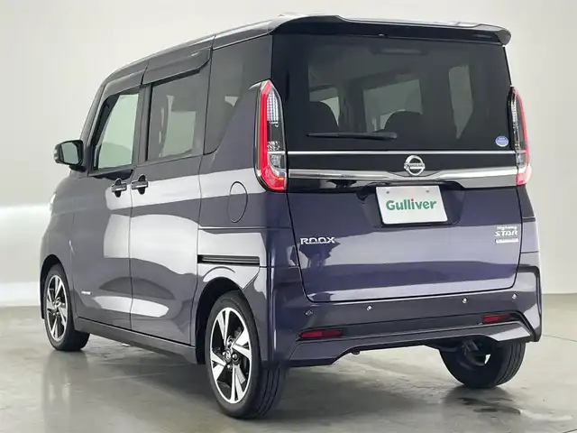 日産 ルークス HWS Gターボ プロパイロットED 愛知県 2020(令2)年 3.5万km アメジストパープル 純正９型ナビ　フルセグＴＶ　Ｂｌｕｅｔｏｏｔｈ　全方位カメラ　プロパイロット　ハンズフリー両側パワスラ　電動パーキング　ドラレコ　エマージェンシーブレーキ　衝突軽減　追従クルコン　ハンドル支援　コーナーセンサー　LEDオートライト　フォグランプ　禁煙車