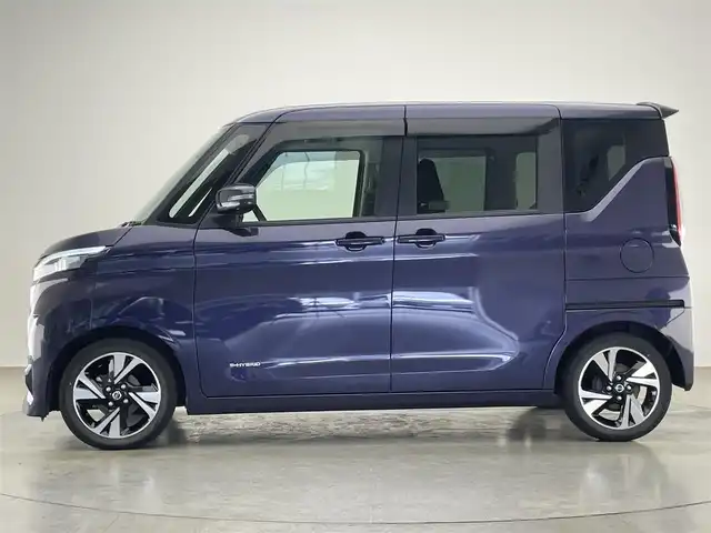 日産 ルークス HWS Gターボ プロパイロットED 愛知県 2020(令2)年 3.5万km アメジストパープル 純正９型ナビ　フルセグＴＶ　Ｂｌｕｅｔｏｏｔｈ　全方位カメラ　プロパイロット　ハンズフリー両側パワスラ　電動パーキング　ドラレコ　エマージェンシーブレーキ　衝突軽減　追従クルコン　ハンドル支援　コーナーセンサー　LEDオートライト　フォグランプ　禁煙車