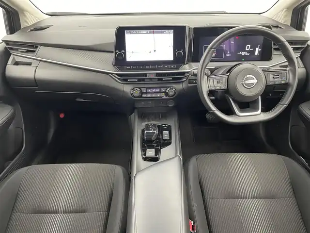 日産 ノート X FOUR 富山県 2022(令4)年 3.7万km ダークメタルグレー 4WD/純正メーカーナビ9インチ（AM/FM/BT/USB）/フルセグテレビ/プロパイロット（衝突軽減システム）/アラウンドビューカメラ（全方位）/バックカメラ/置くだけ充電/D席、N席シートヒーター/ハンドルヒーター/デジタルインナーミラー/クルーズコントロール/ハンドル支援装置/ビルトインETC/オートライト/横滑り防止措置/純正フロアマット