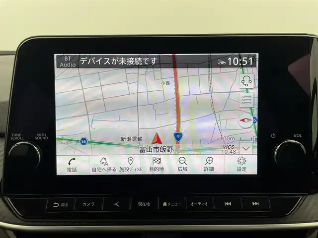 日産 ノート X FOUR 富山県 2022(令4)年 3.7万km ダークメタルグレー 4WD/純正メーカーナビ9インチ（AM/FM/BT/USB）/フルセグテレビ/プロパイロット（衝突軽減システム）/アラウンドビューカメラ（全方位）/バックカメラ/置くだけ充電/D席、N席シートヒーター/ハンドルヒーター/デジタルインナーミラー/クルーズコントロール/ハンドル支援装置/ビルトインETC/オートライト/横滑り防止措置/純正フロアマット