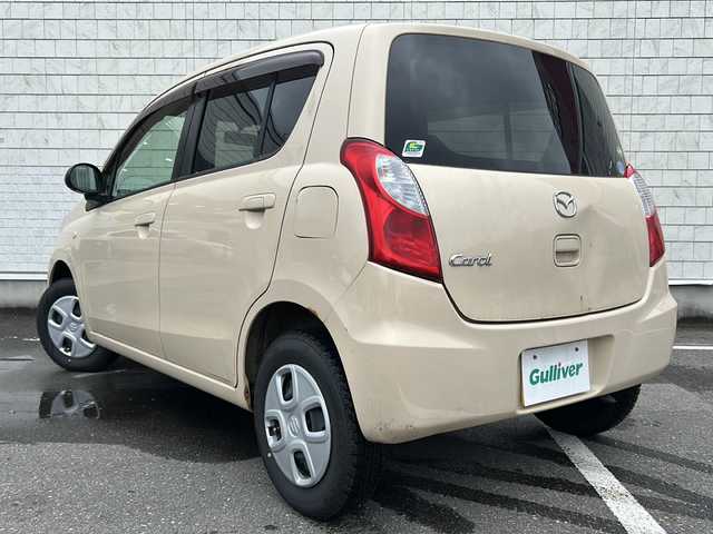 マツダ キャロル GS 秋田県 2013(平25)年 13.8万km ミルクティーベージュ ・リモコンキー/・スペアキー一本有/・純正フロアマット/・冬タイヤ積込み/・ドアバイザー
