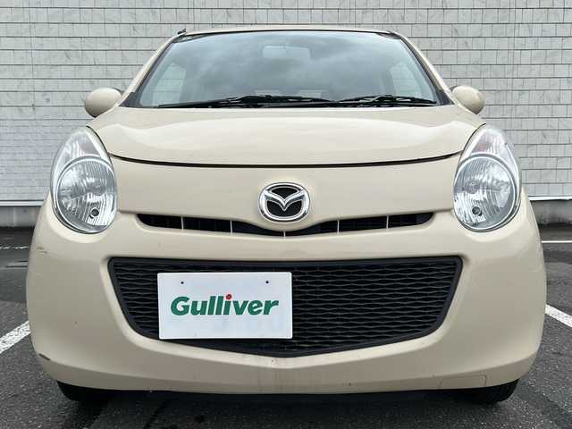 マツダ キャロル GS 秋田県 2013(平25)年 13.8万km ミルクティーベージュ ・リモコンキー/・スペアキー一本有/・純正フロアマット/・冬タイヤ積込み/・ドアバイザー