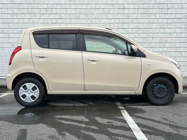 マツダ キャロル GS 秋田県 2013(平25)年 13.8万km ミルクティーベージュ ・リモコンキー/・スペアキー一本有/・純正フロアマット/・冬タイヤ積込み/・ドアバイザー